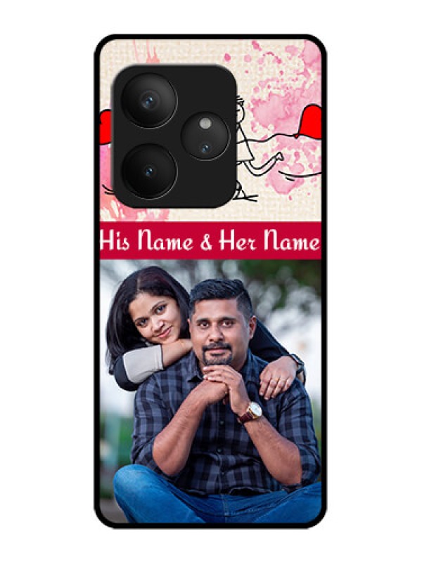 Custom Realme GT 6 Custom Metal Phone Case - You And Me Case Design