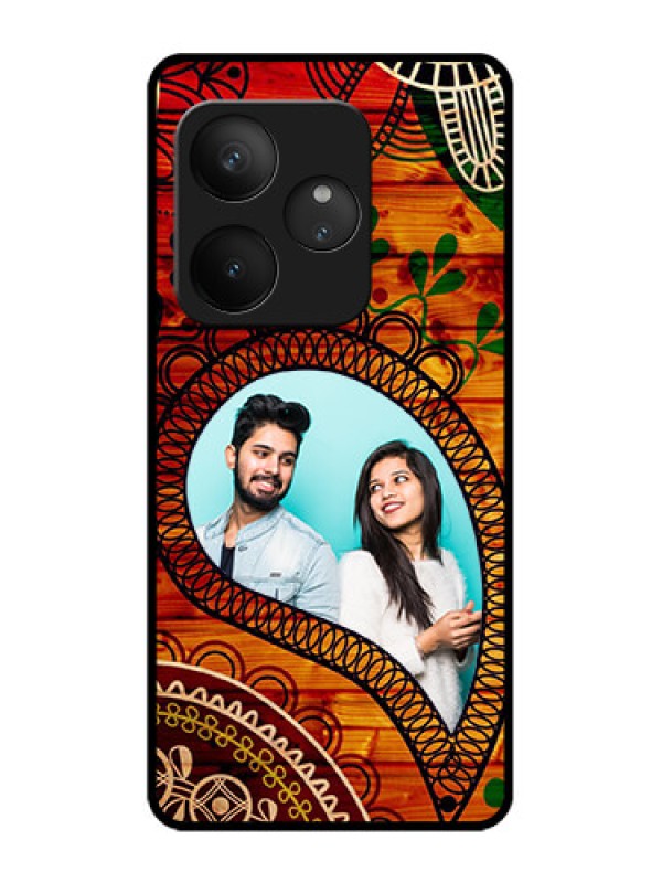 Custom Realme GT 6 Custom Metal Phone Case - Abstract Colorful Design