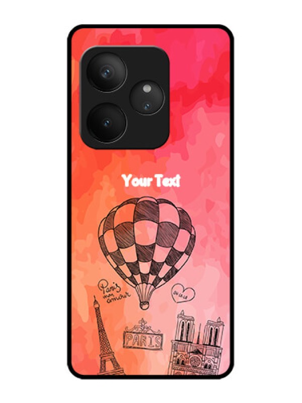 Custom Realme GT 6 Custom Metal Phone Case - Paris Theme Design