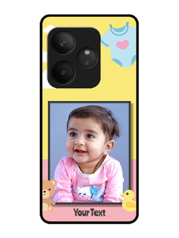 Custom Realme GT 6 Custom Metal Phone Case - Kids 2 Color Design