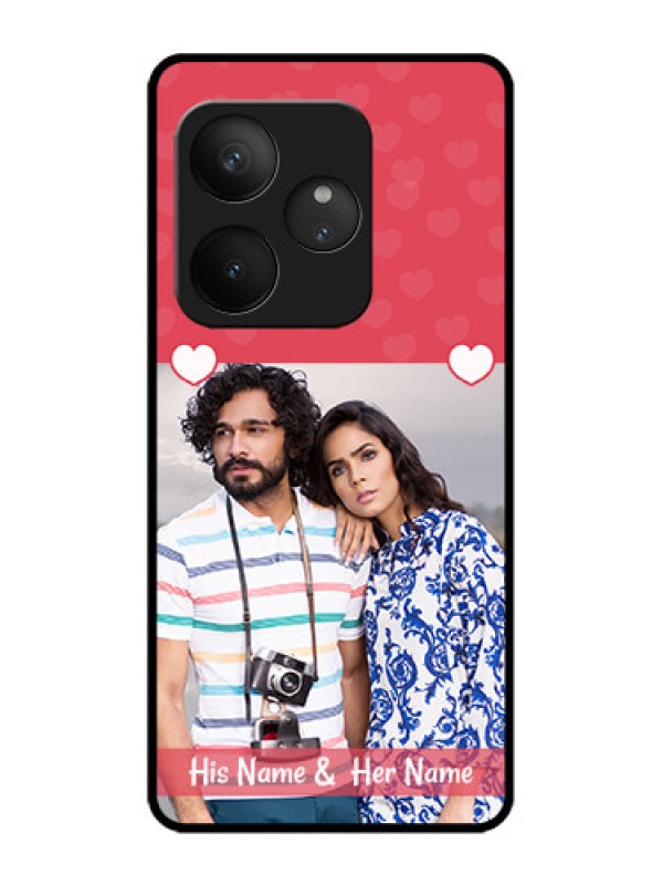 Custom Realme GT 6 Custom Metal Phone Case - Simple Love Design