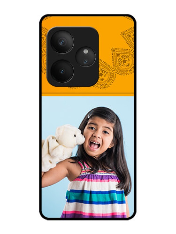 Custom Realme GT 6 Custom Metal Phone Case - Photo Wedding Design