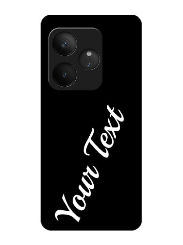 Custom Realme GT 6 Custom Metal Phone Case - With Your Name Design