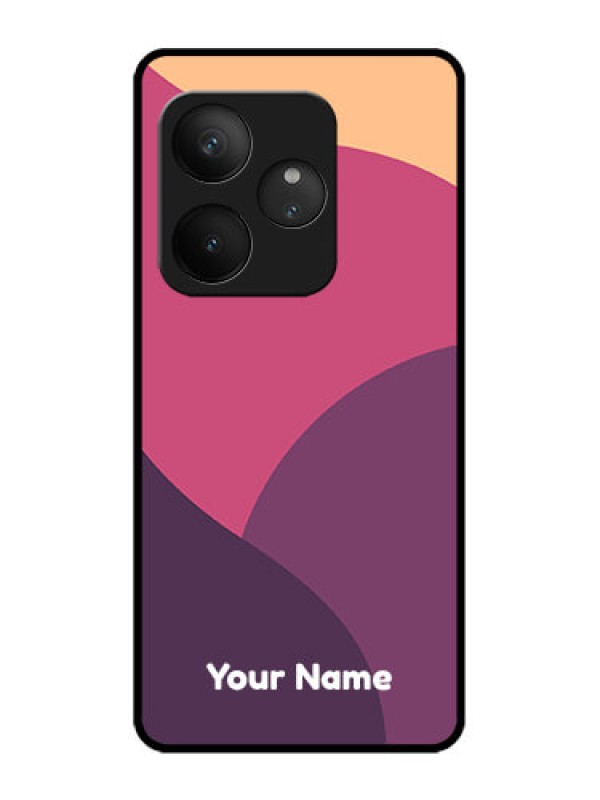 Custom Realme GT 6 Custom Metal Phone Case - Mixed Multi - Colour Abstract Art Design