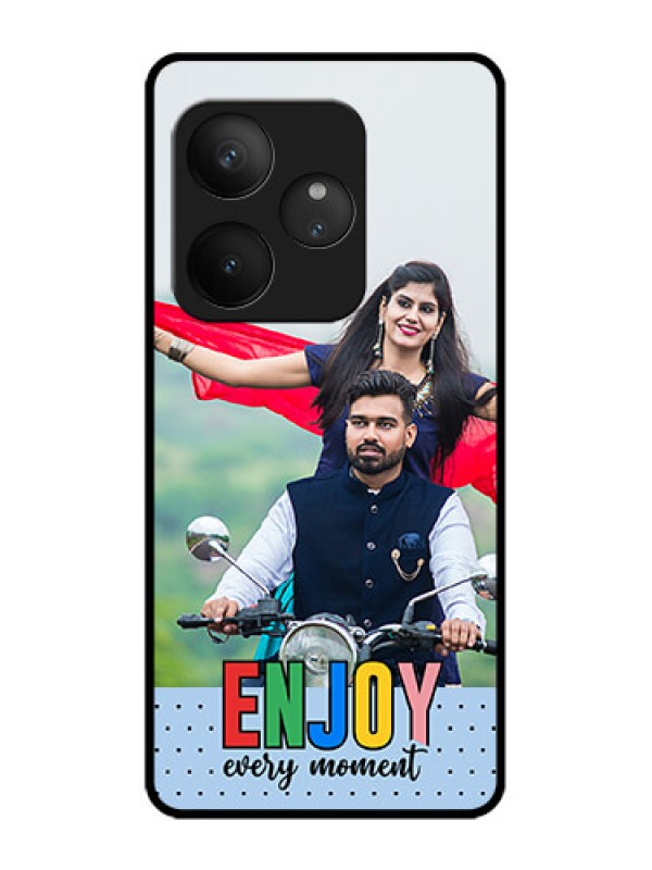 Custom Realme GT 6 Custom Metal Phone Case - Enjoy Every Moment Design