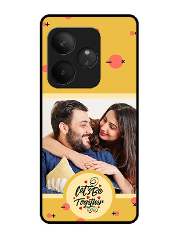 Custom Realme GT 6 Custom Metal Phone Case - Lets Be Together Design