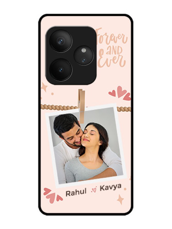 Custom Realme GT 6 Custom Metal Phone Case - Forever And Ever Love Design