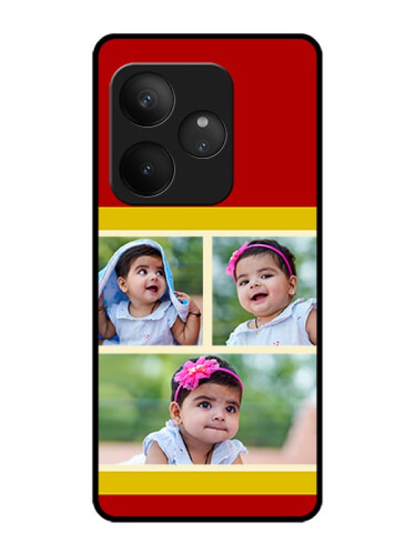 Custom Realme GT 6T 5G Custom Metal Phone Case - Multiple Pic Upload Design