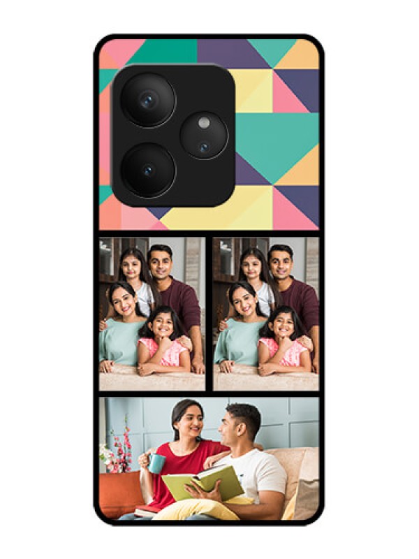 Custom Realme GT 6T 5G Custom Metal Phone Case - Bulk Pic Upload Design