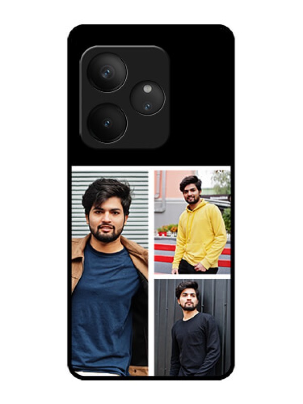 Custom Realme GT 6T 5G Custom Metal Phone Case - Upload Multiple Picture Design