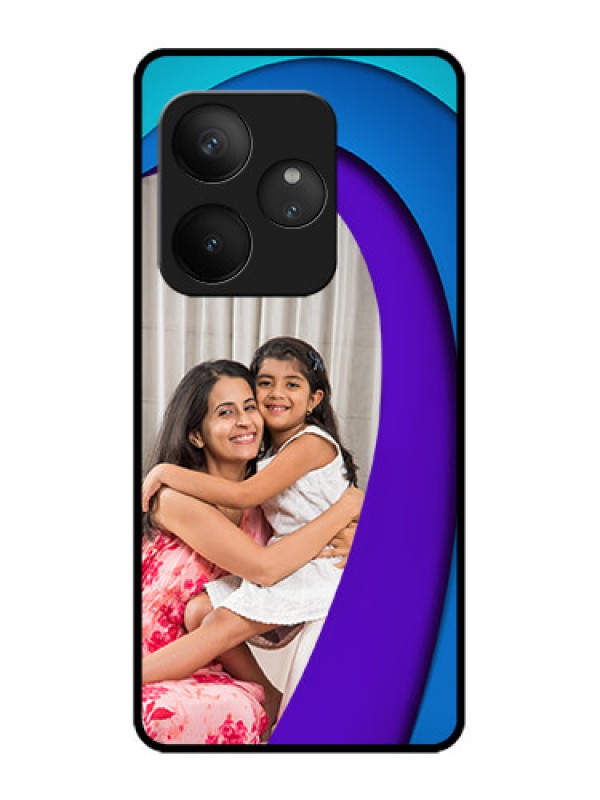 Custom Realme GT 6T 5G Custom Metal Phone Case - Simple Pattern Design