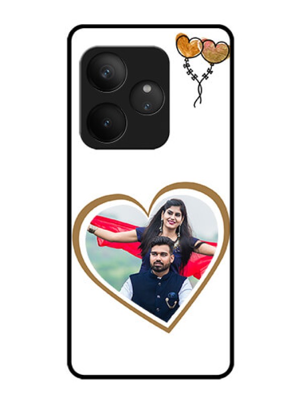 Custom Realme GT 6T 5G Custom Metal Phone Case - You and Me Design