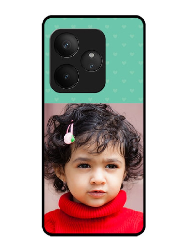 Custom Realme GT 6T 5G Custom Metal Phone Case - Lovers Picture Design