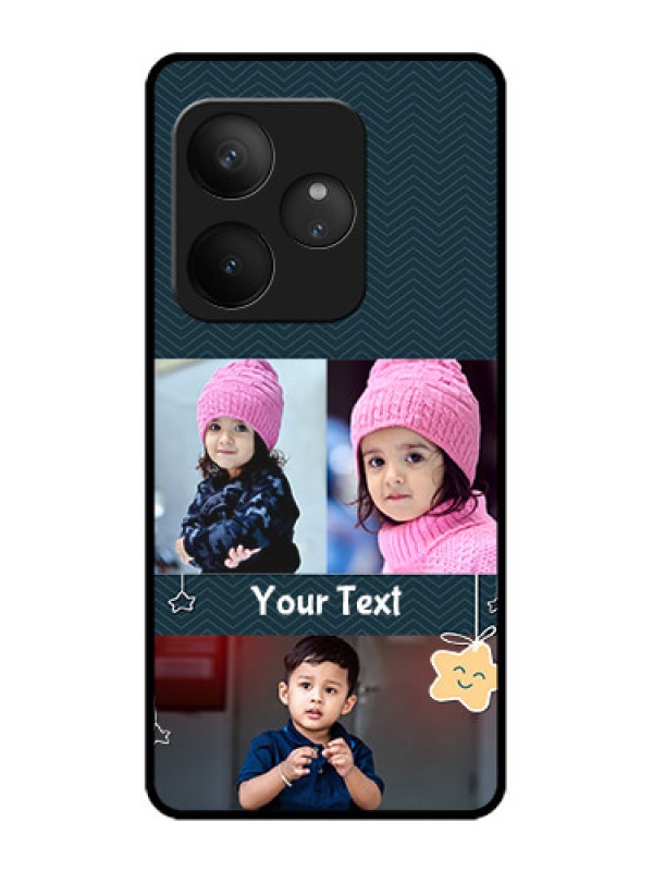 Custom Realme GT 6T 5G Custom Metal Phone Case - Hanging Stars Design