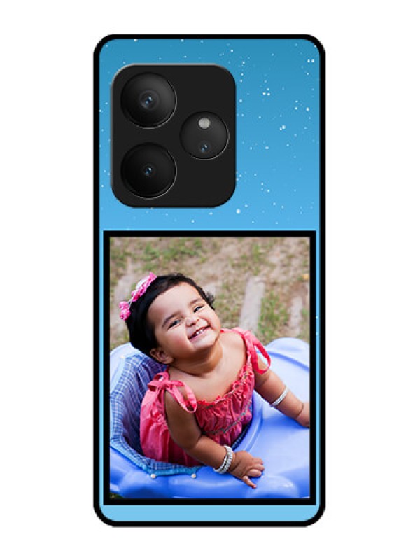 Custom Realme GT 6T 5G Custom Metal Phone Case - Wave Pattern Colorful Design