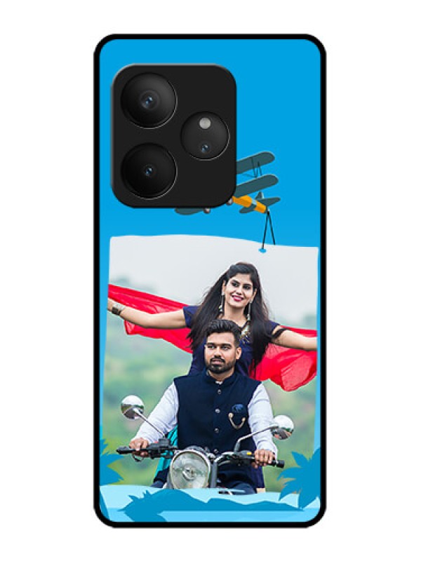 Custom Realme GT 6T 5G Custom Metal Phone Case - Traveller Design