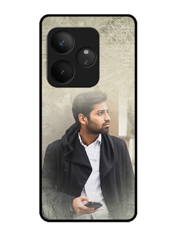 Custom Realme GT 6T 5G Custom Metal Phone Case - With Vintage Design