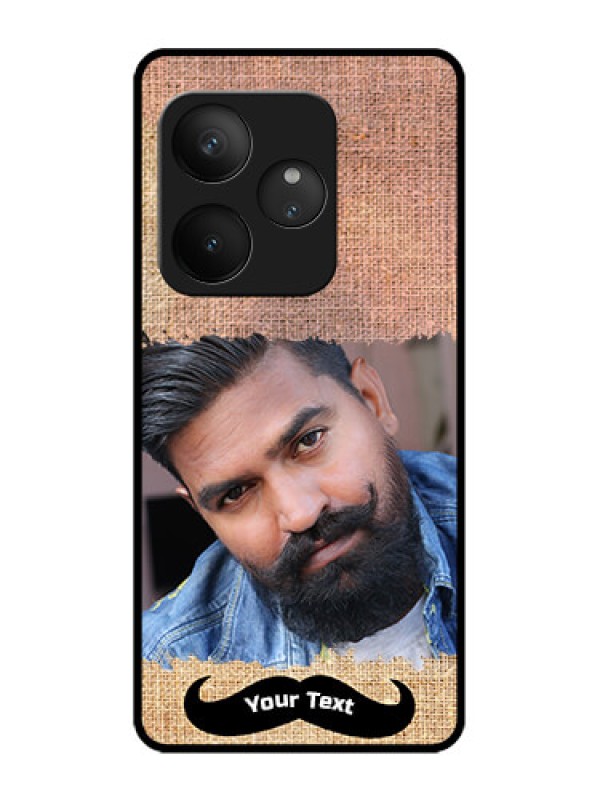 Custom Realme GT 6T 5G Custom Metal Phone Case - With Texture Design