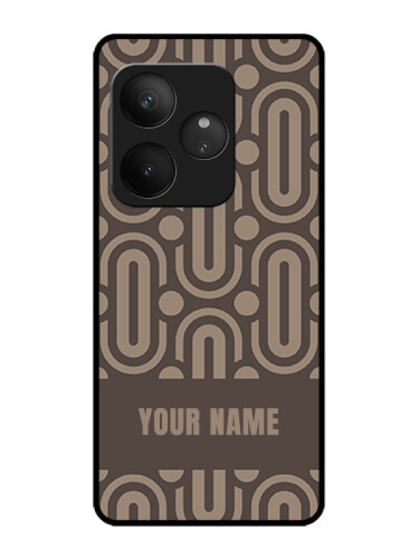 Custom Realme GT 6T 5G Custom Metal Phone Case - Captivating Zero Pattern Design