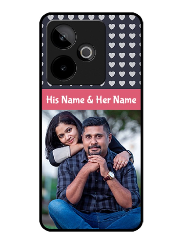 Custom Realme GT 7 5G Custom Metal Phone Case - Love Symbols Design