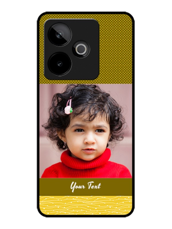 Custom Realme GT 7 5G Custom Metal Phone Case - Simple Green Color Design