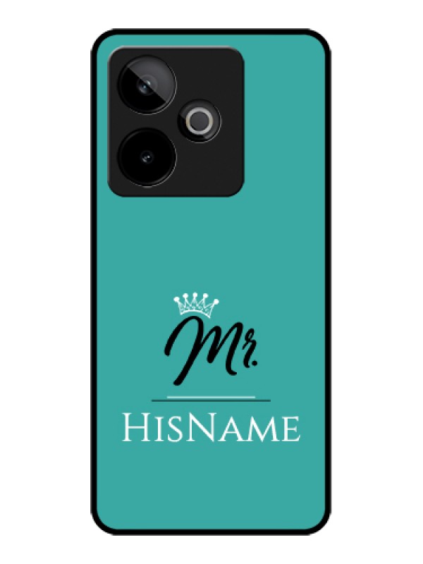 Custom Realme GT 7 5G Custom Metal Phone Case - Mr With Name Design