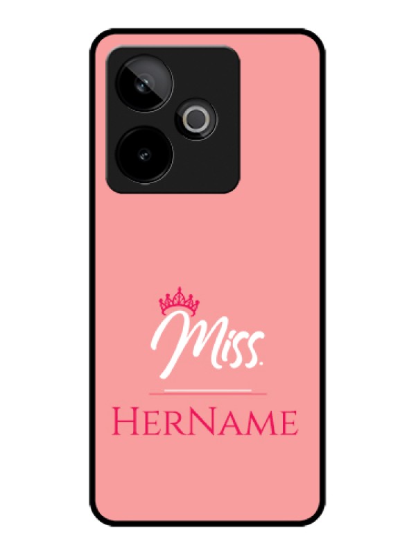 Custom Realme GT 7 5G Custom Metal Phone Case - Mrs With Name Design