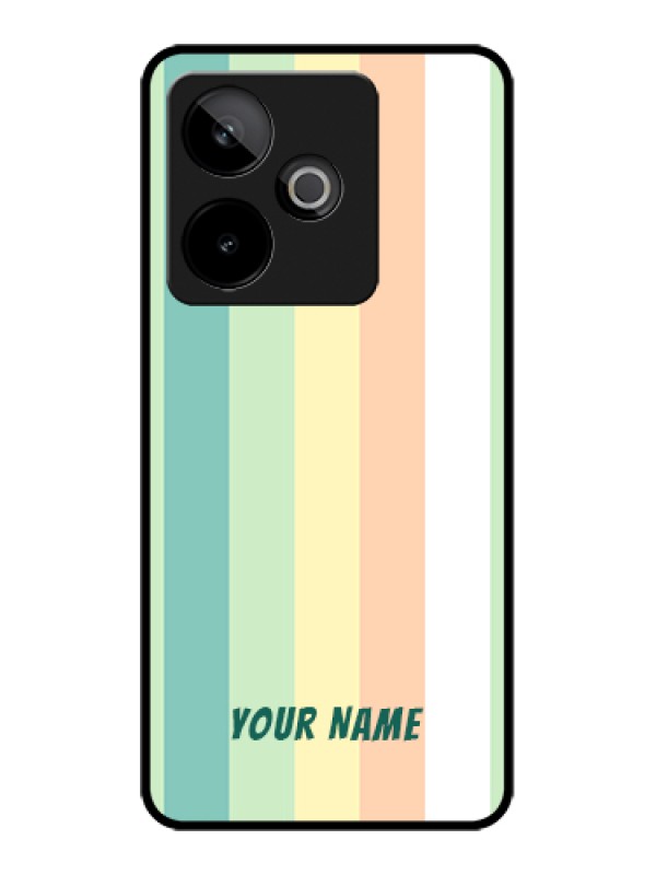 Custom Realme GT 7 5G Custom Metal Phone Case - Multi - Colour Stripes Design
