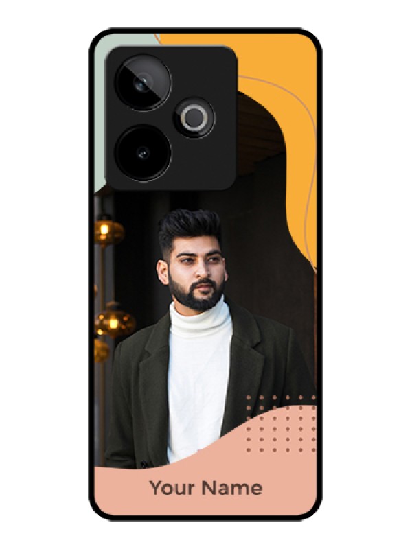 Custom Realme GT 7 5G Custom Metal Phone Case - Tri - Coloured Overlay Design