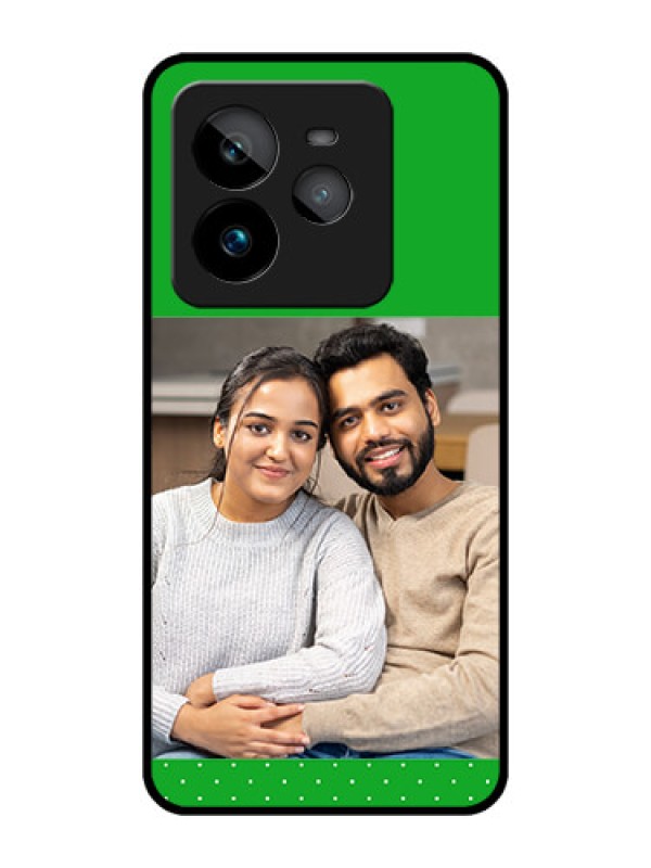 Custom Realme GT 7 Pro Custom Metal Phone CaseGreen Pattern Design