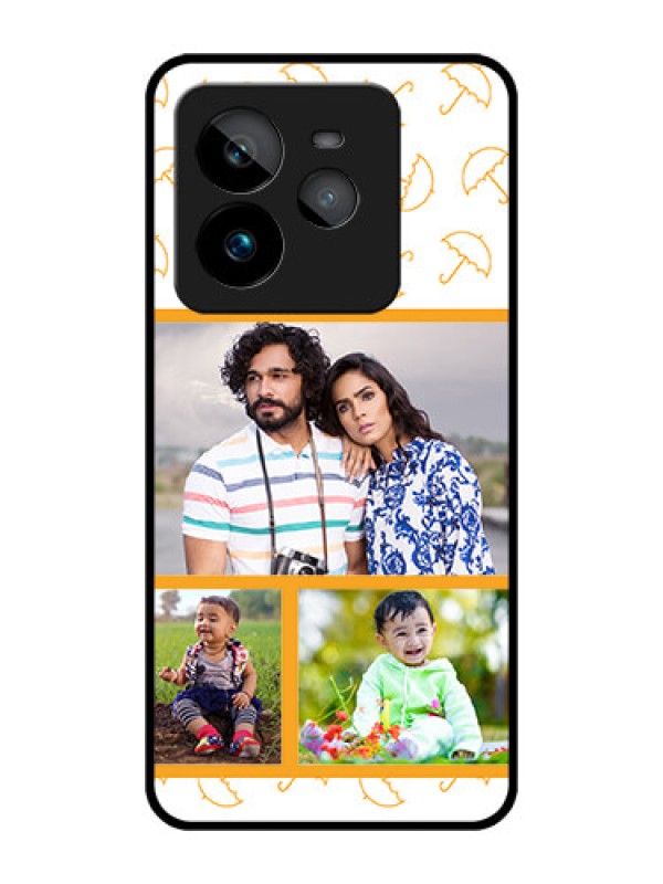 Custom Realme GT 7 Pro Custom Metal Phone CaseYellow Pattern Design