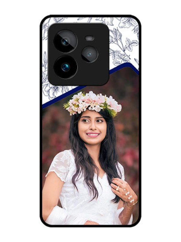 Custom Realme GT 7 Pro Custom Metal Phone CaseClassy Floral Design