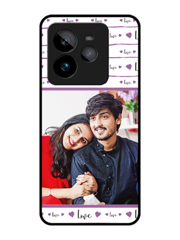 Custom Realme GT 7 Pro Custom Metal Phone CaseCouples Heart Design