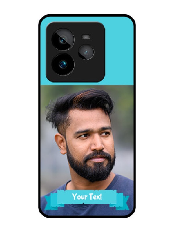 Custom Realme GT 7 Pro Custom Metal Phone CaseBlue Color Design