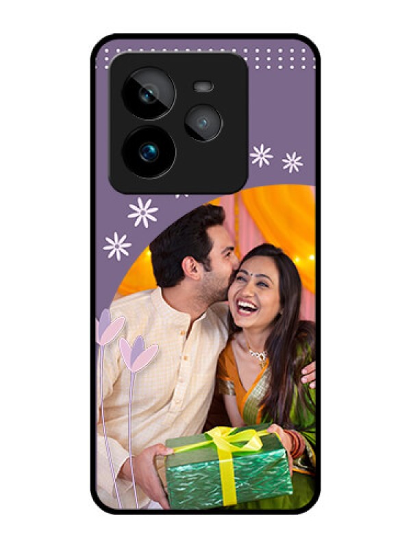 Custom Realme GT 7 Pro Custom Metal Phone CaseLavender Flowers Design