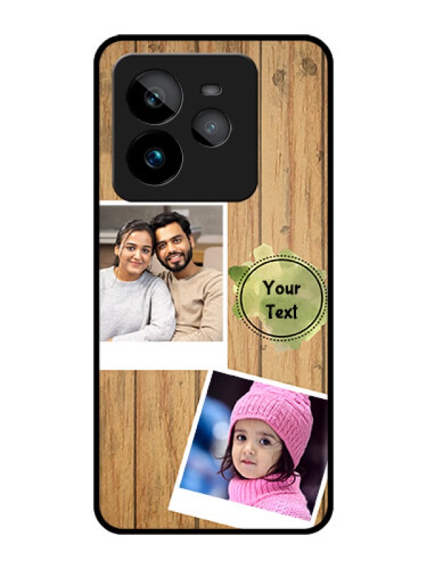 Custom Realme GT 7 Pro Custom Metal Phone CaseWooden Texture Design