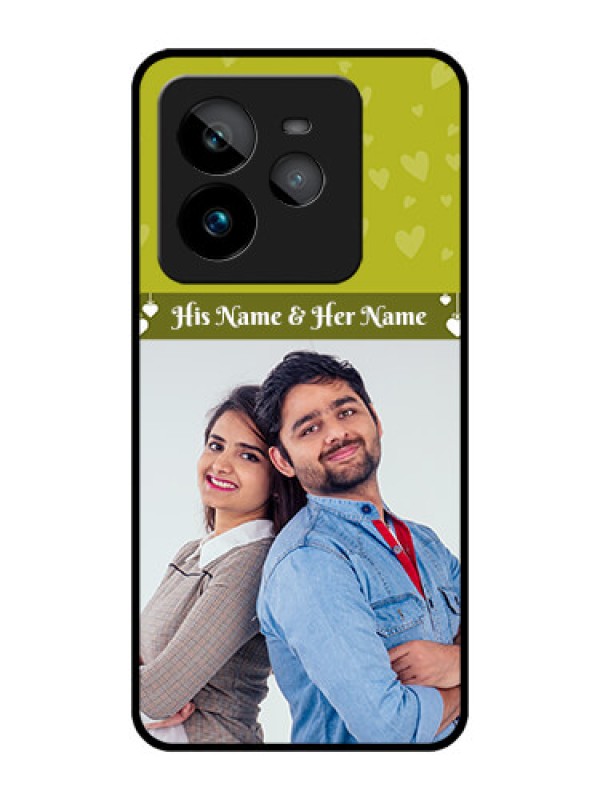 Custom Realme GT 7 Pro Custom Metal Phone CaseYou and Me Heart Design