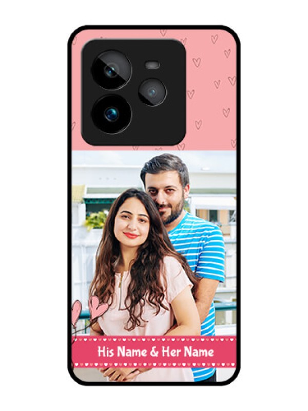 Custom Realme GT 7 Pro Custom Metal Phone CaseLove Design Peach Color