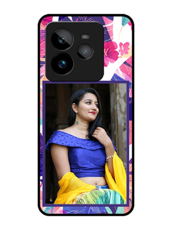 Custom Realme GT 7 Pro Custom Metal Phone CaseAbstract Floral Design