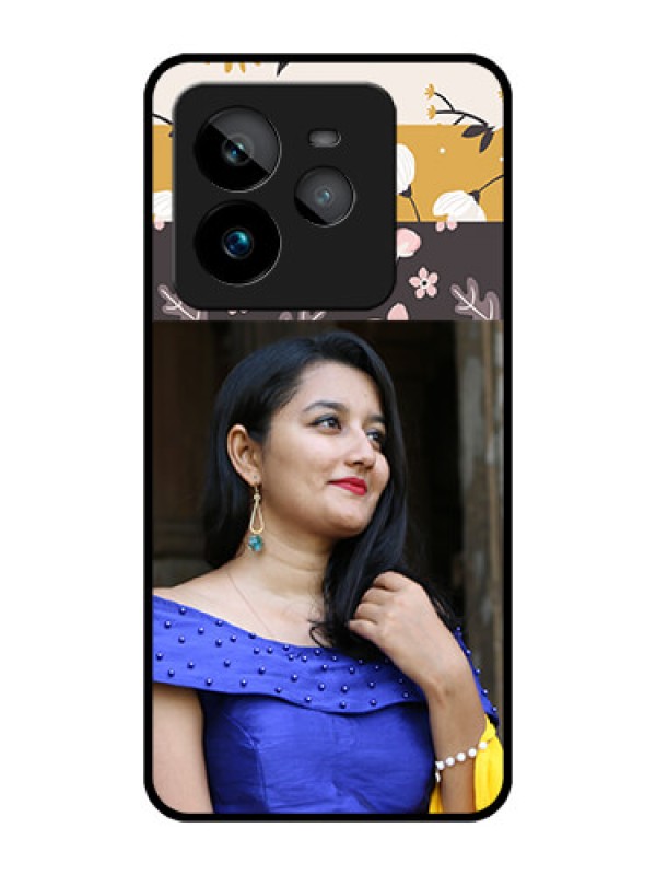 Custom Realme GT 7 Pro Custom Metal Phone CaseStylish Floral Design