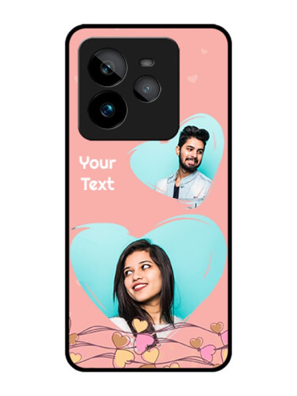 Custom Realme GT 7 Pro Custom Metal Phone CaseLove Doodle Design