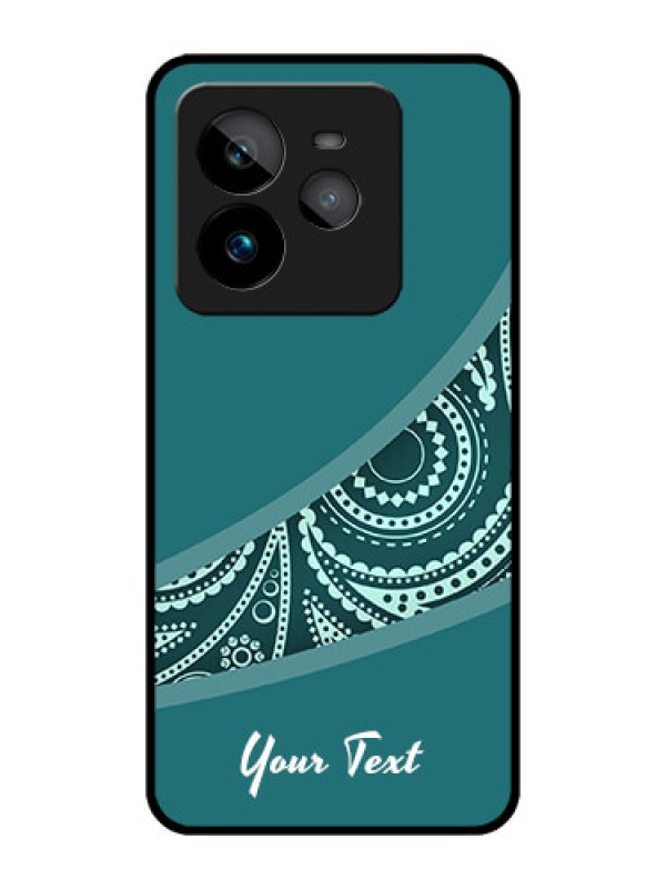 Custom Realme GT 7 Pro Custom Metal Phone CaseSemi Visible Floral Design