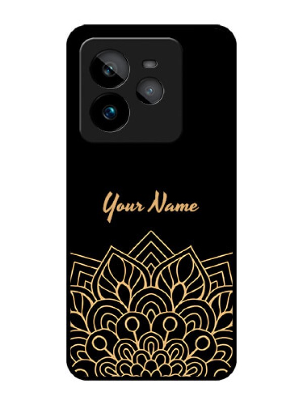 Custom Realme GT 7 Pro Custom Metal Phone CaseGolden Mandala Design