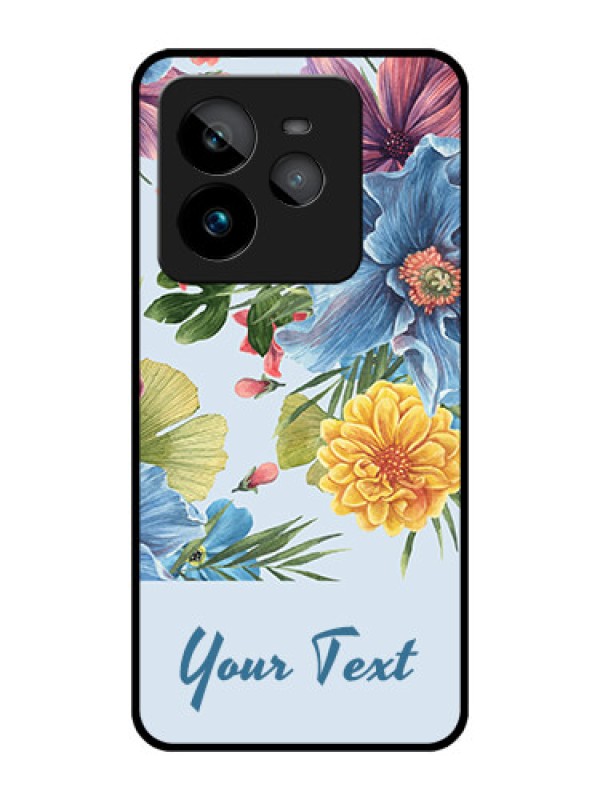 Custom Realme GT 7 Pro Custom Metal Phone CaseStunning Watercolored Flowers Painting Design