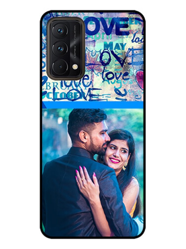Custom Realme GT Master Edition Custom Metal Phone CaseColorful Love Design