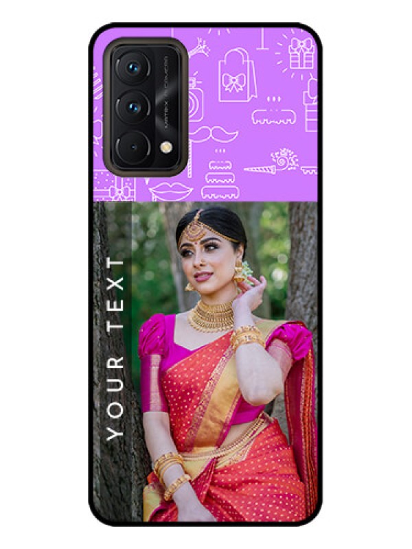 Custom Realme GT Master Edition Custom Metal Phone CaseBirthday Icons Design