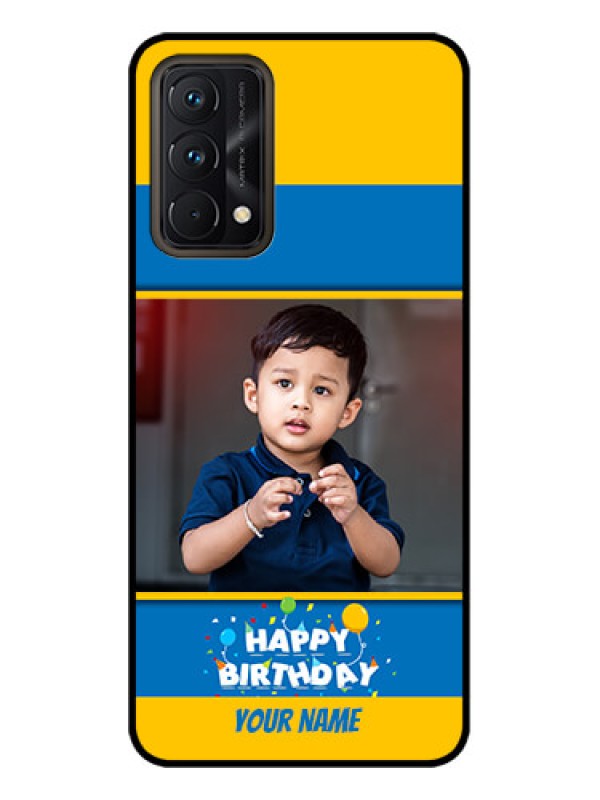 Custom Realme GT Master Edition Custom Metal Phone CaseBirthday Wishes Design