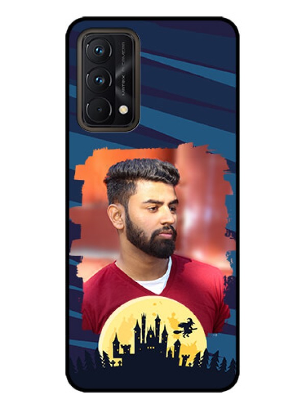 Custom Realme GT Master Edition Custom Metal Phone CaseHalloween Witch Design