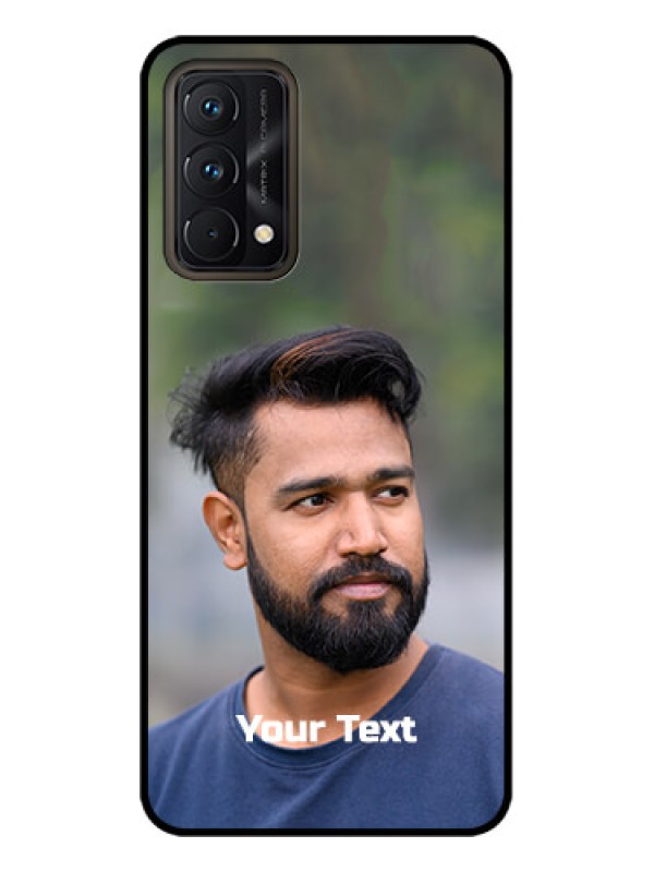 Custom Realme GT Master Edition Custom Metal Phone CasePhoto With Text Design