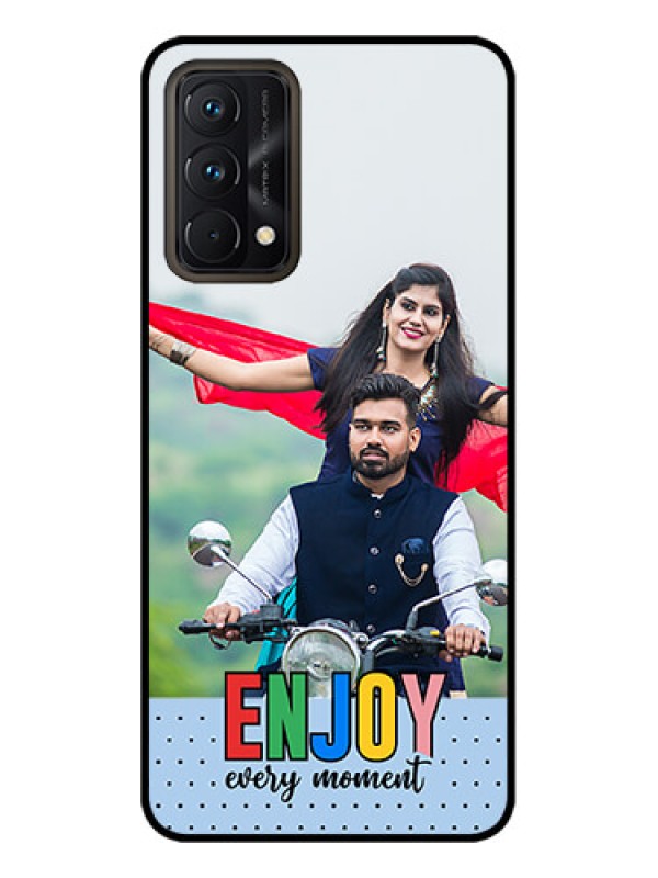 Custom Realme GT Master Edition Custom Metal Phone CaseEnjoy Every Moment Design